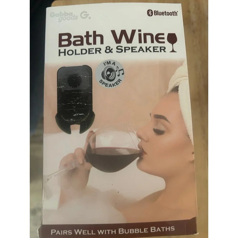 wine holder and bathroom‎ speaker Néw sealed​
